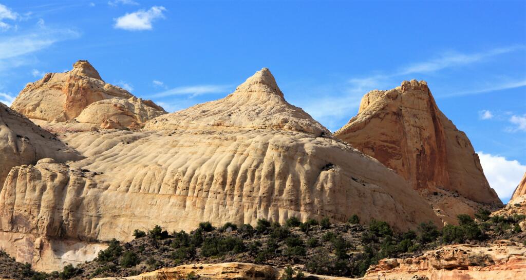Navajo Dome in Capitol Reef National Park Utah